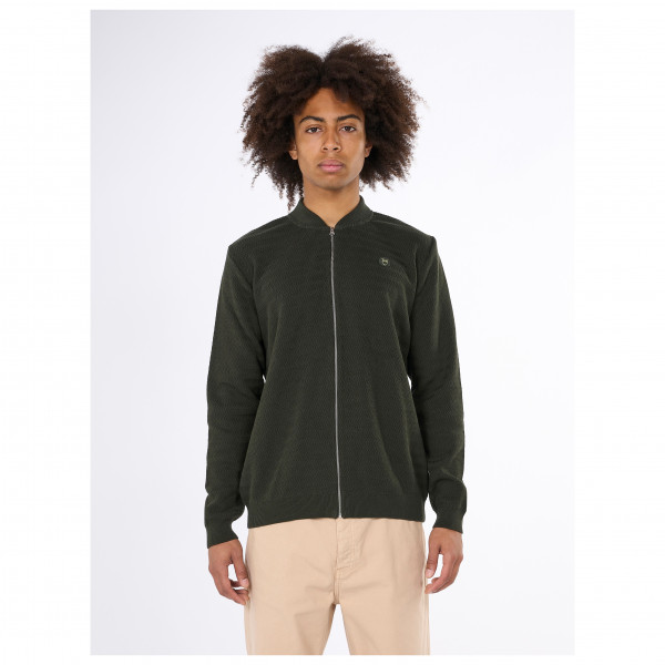 KnowledgeCotton Apparel - Zig-Zag Pattern Badge - Vapaa-ajan takki