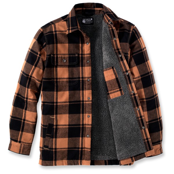 Carhartt - Flannel Sherpa-Lined Shirt Jacket - Casual jacket