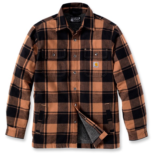 Carhartt - Flannel Sherpa-Lined Shirt Jacket - Casual jacket