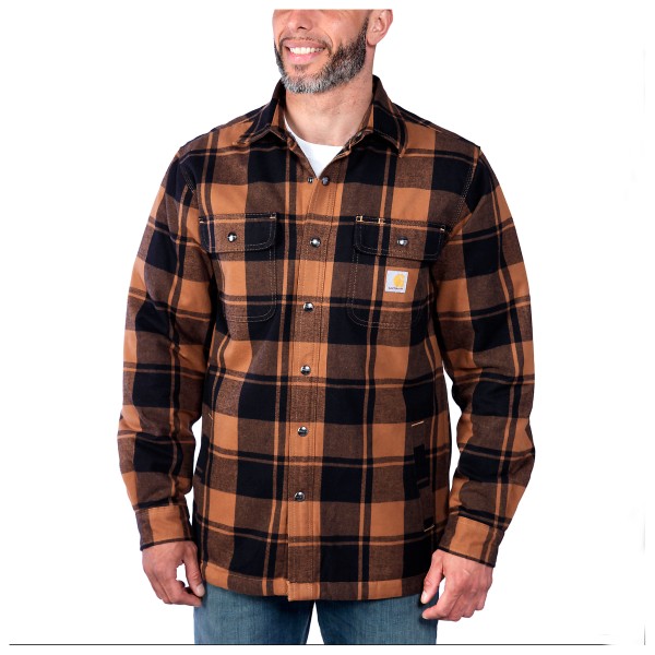 Carhartt - Flannel Sherpa-Lined Shirt Jacket - Casual jacket