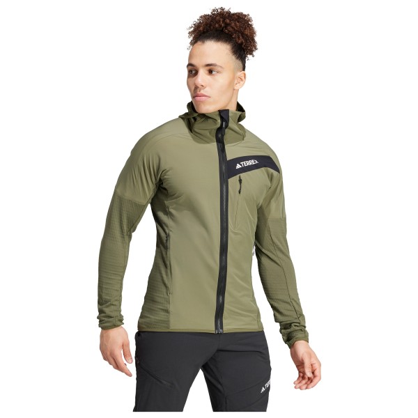 adidas Terrex - Terrex Techrock Hooded Wind Fleece Jacket - Softshelljack