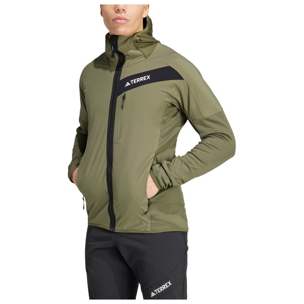adidas Terrex - Terrex Techrock Hooded Wind Fleece Jacket - Softshelljas