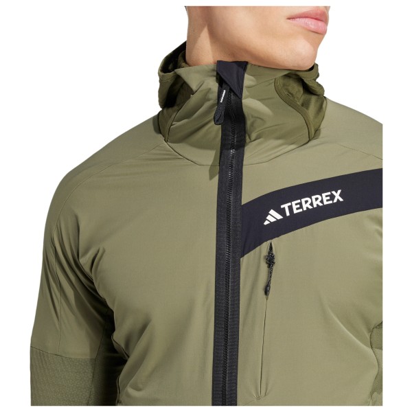 adidas Terrex - Terrex Techrock Hooded Wind Fleece Jacket - Softshelljas