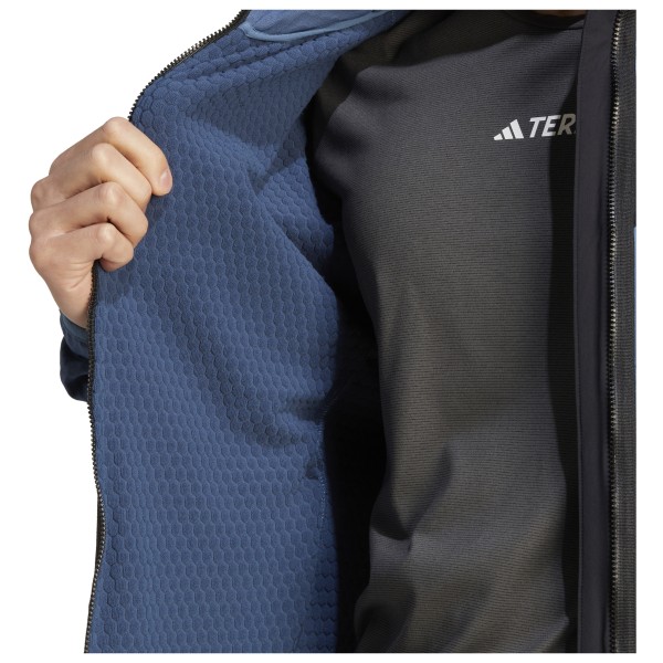 adidas Terrex - Terrex Techrock Hooded Wind Fleece Jacket - Softshelljas
