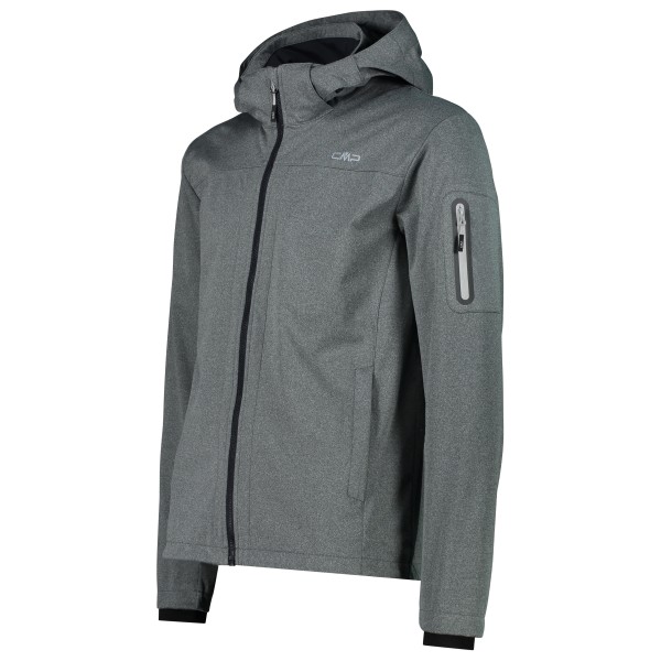 CMP - Jacket Zip Hood Light Melange - Softshelljas