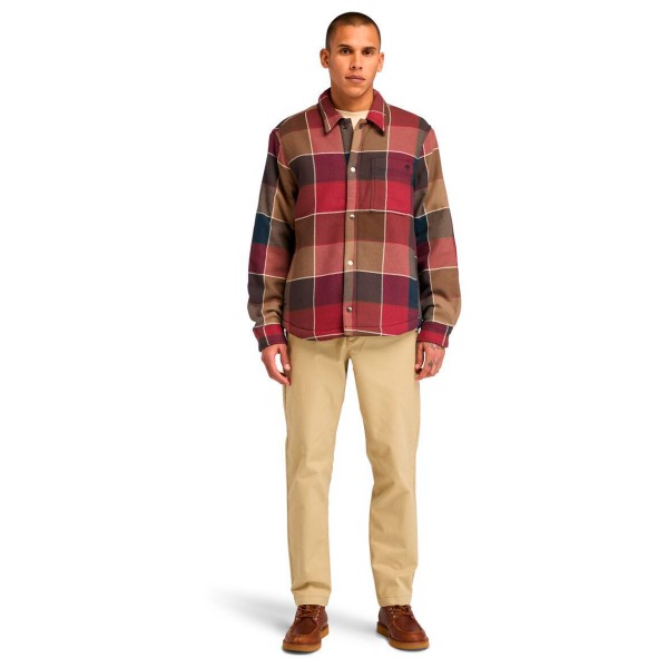 Timberland - Sherpa Lined Plaid Overshirt - Vrijetijdsjack