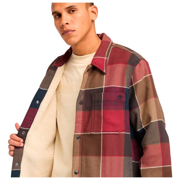 Timberland - Sherpa Lined Plaid Overshirt - Vrijetijdsjack