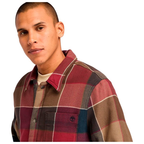 Timberland - Sherpa Lined Plaid Overshirt - Vrijetijdsjack