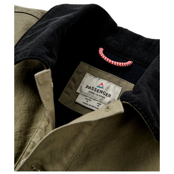 Passenger - Vantage Lined Organic Cotton Canvas Jacket - Fritidsjakke