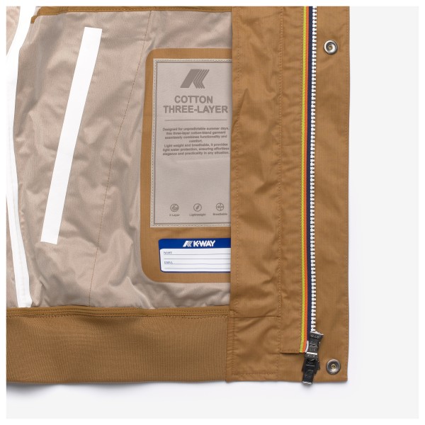 K-Way - Arsene Cotton 3Layers - Fritidsjacka