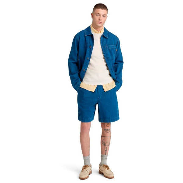 Timberland - Kempshire Herringbone Denim Chore Jacket - Vrijetijdsjack