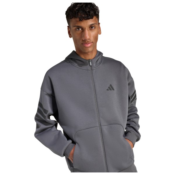 adidas - Future Icons 3-Stripes Full Zip - Felpa