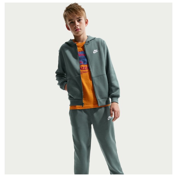 Nike - Kid's NSW Club FT Hooded Full ZIP L/S LBR - Hoodie met rits