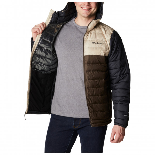 Columbia - Powder Lite Hooded Jacket - Syntetisk jakke