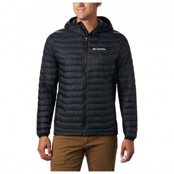 Columbia - Powder Pass Hooded Jacket - Syntetisk jakke