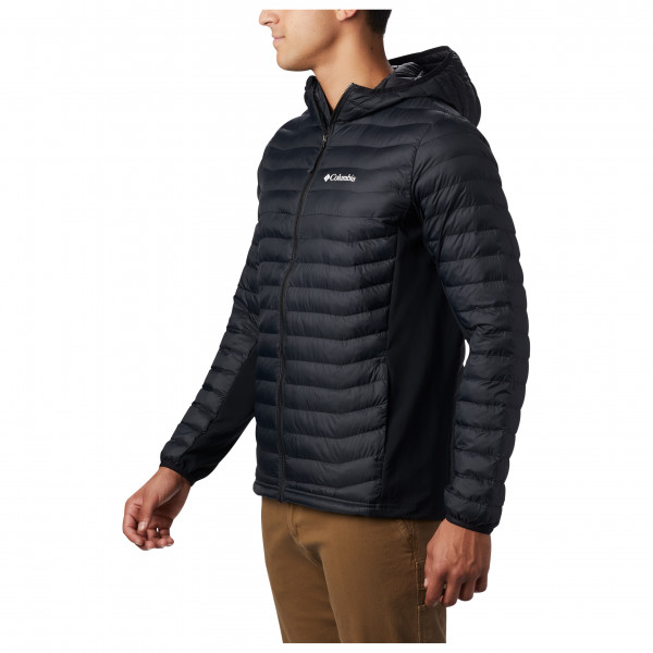 Columbia - Powder Pass Hooded Jacket - Syntetisk jakke