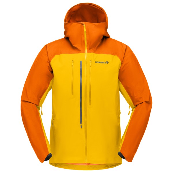 yellow gore tex jacket