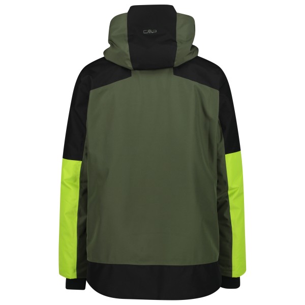 CMP - Jacket Fix Hood PL Pongee Jacquard - Skijakke