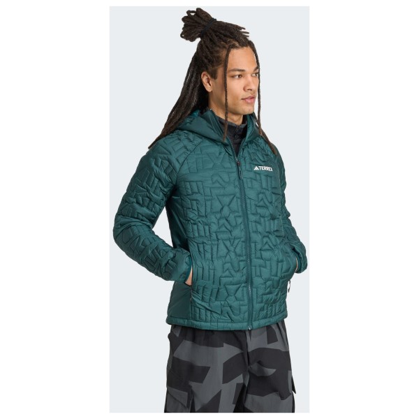 adidas Terrex - Terrex Xperior PL Loose Fill Insul. Hooded - Synthetische jas