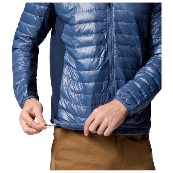 Columbia - Powder Pass Hybrid Hooded Jacket - Synthetische jas