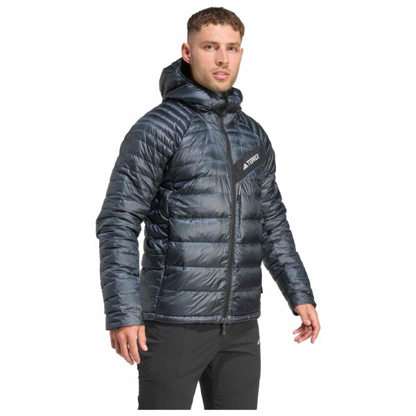 adidas Terrex - Terrex Techrock Climawarm+ Down Hooded - Donsjas