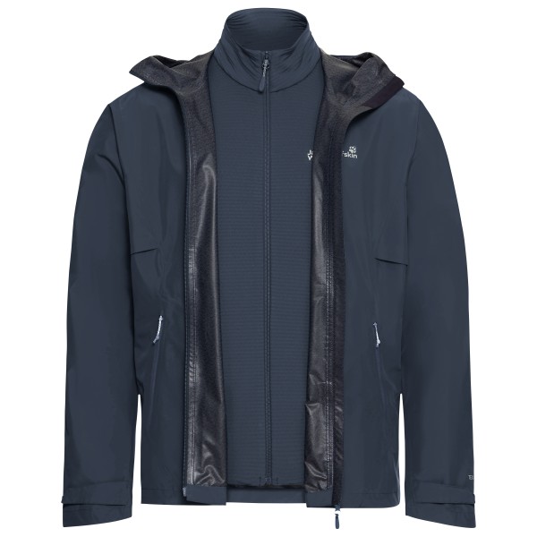 Jack Wolfskin - Litestride 3in1 Jacket - 3 i 1-jakke