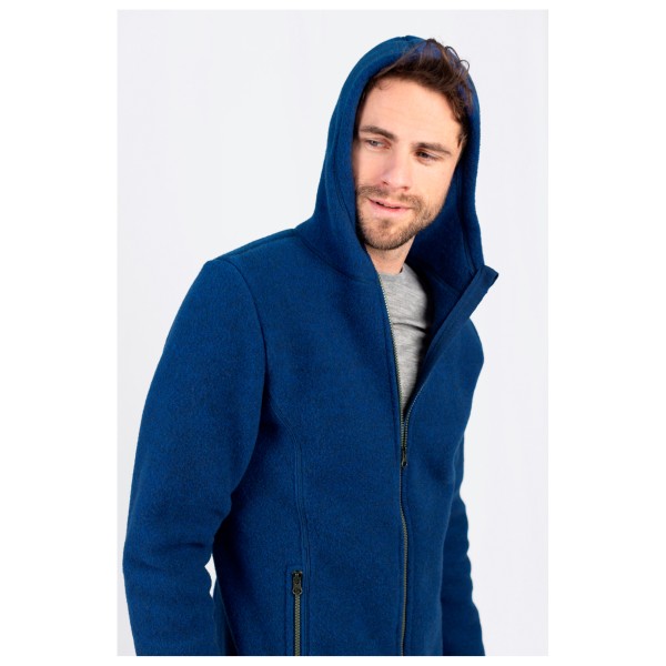 Engel - Hooded Jacket - Uldjakke