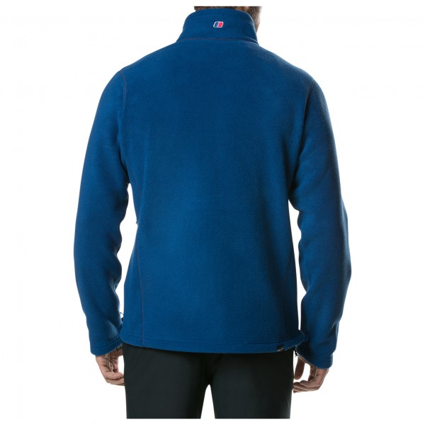 Veste Polaire Berghaus Prism PT Pour Homme - Gris Foncé, Tissu Polartec Chaud, Poches Zippées, Coupe-vent