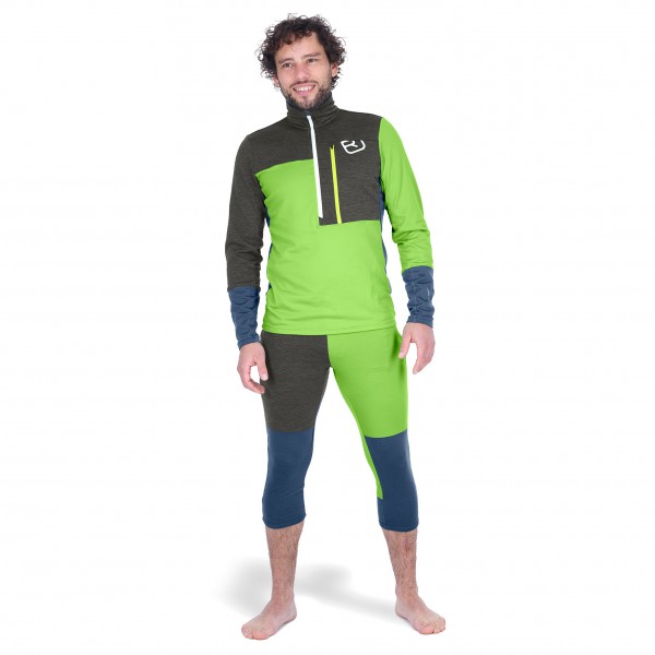 Ortovox - Fleece Light Zip Neck - Merinotrui