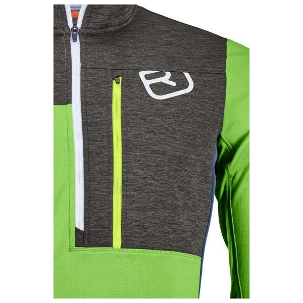 Ortovox - Fleece Light Zip Neck - Merinotrui