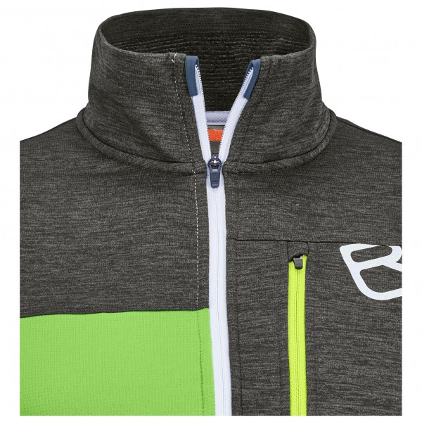 Ortovox - Fleece Light Zip Neck - Merinotrui