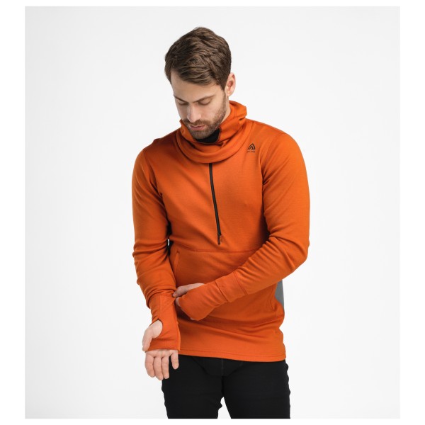 Aclima - Warmwool Hood Sweater Net - Merinowollen trui