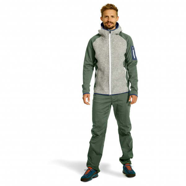 Ortovox - Fleece Plus Classic Knit Hoody - Forro polar