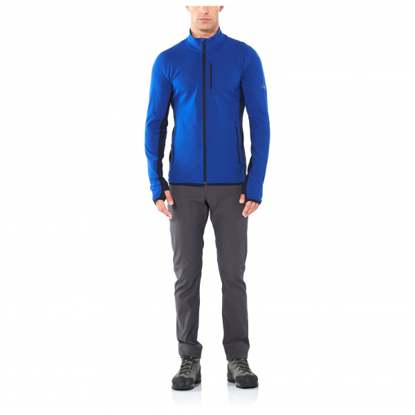 Icebreaker - Descender L/S Zip - Jerséis de lana merina