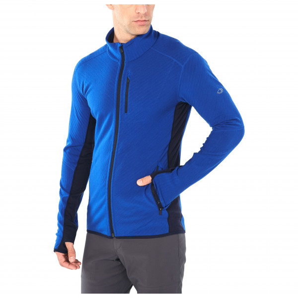Icebreaker - Descender L/S Zip - Jerséis de lana merina