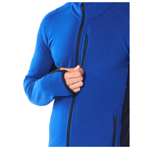 Icebreaker - Descender L/S Zip - Jerséis de lana merina