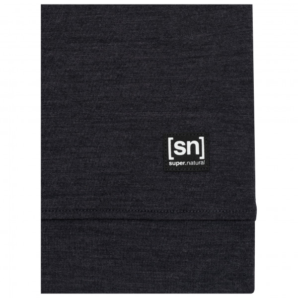 super.natural - Signature Contrast Crew - Pullover in lana merino