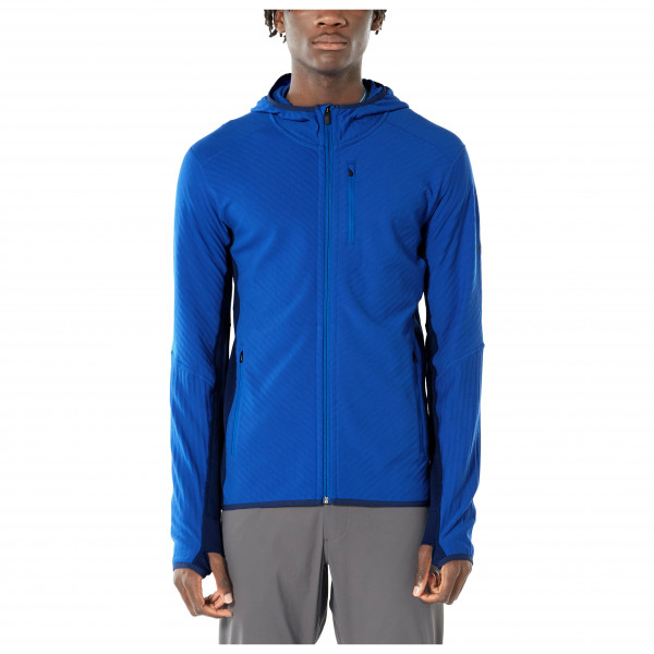 Icebreaker - Descender L/S Zip Hood - Fleecevest
