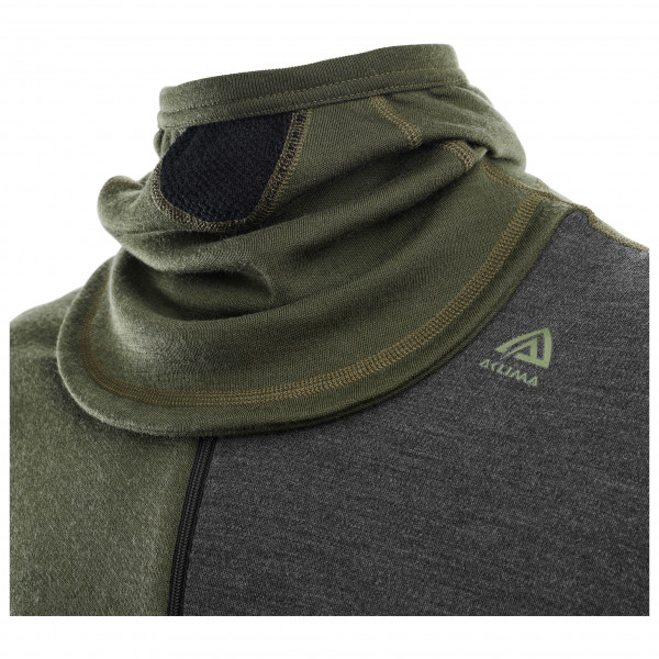 Aclima - Warmwool Hood Sweater Zip - Jerséis de lana merina