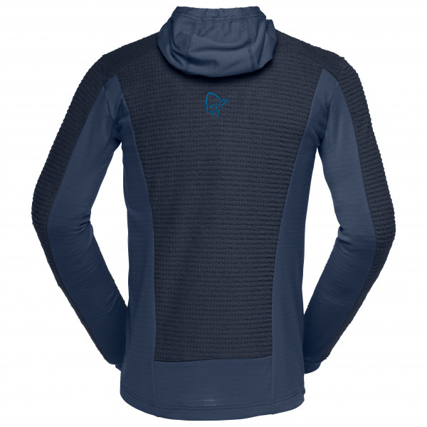 NorrÃ¸na Falketind Alpha120 Zip Hood - Fleece Jacket Men's | Free UK Delivery | Alpinetrek.co.uk