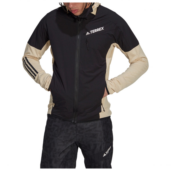 adidas Terrex - Terrex Techrock Flooce Hooded Windbreaker - Fleecejacka