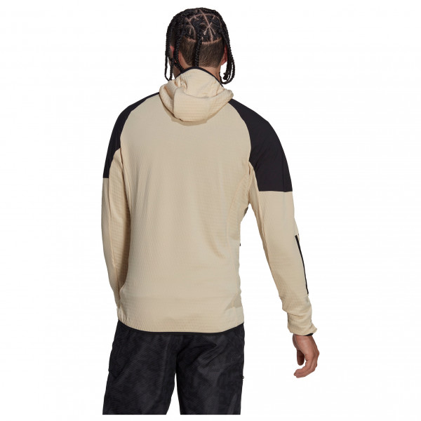 adidas Terrex - Terrex Techrock Flooce Hooded Windbreaker - Fleecejacka