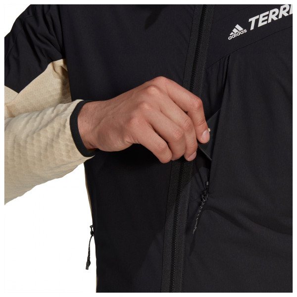 adidas Terrex - Terrex Techrock Flooce Hooded Windbreaker - Fleecejacka