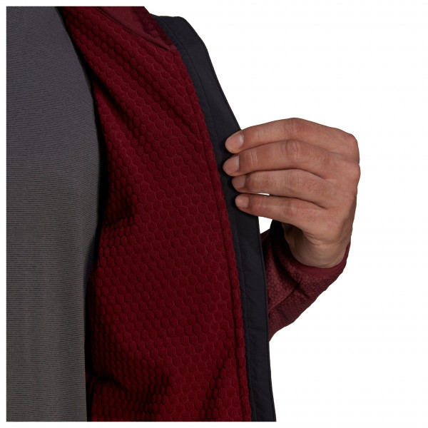 adidas Terrex - Terrex Techrock Flooce Hooded Windbreaker - Fleecejacka