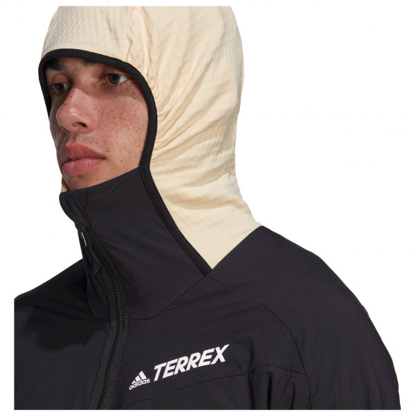 adidas Terrex - Terrex Techrock Flooce Hooded Windbreaker - Fleecevest