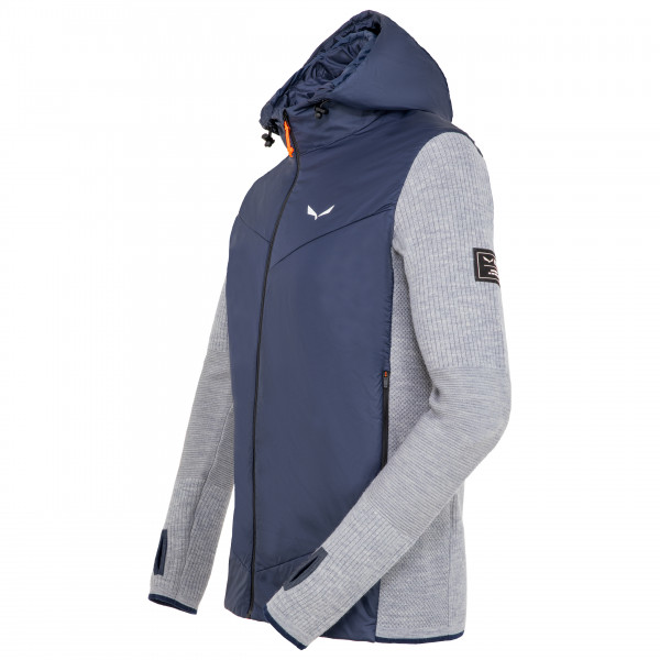 Salewa - Fanes Engineered Alpine Merino Hybrid Jacket - Chaqueta de merino