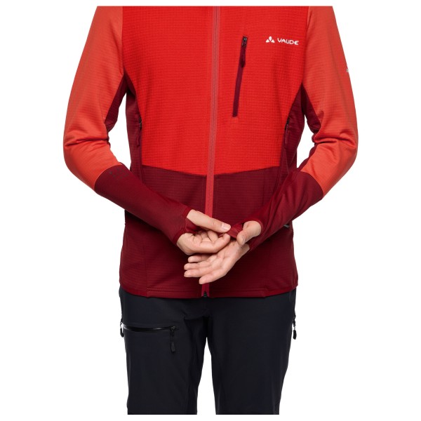 Vaude - Monviso Hooded Grid Fleece Jacket - Fleecejakke