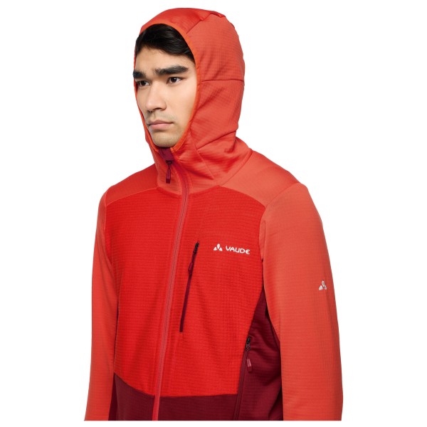 Vaude - Monviso Hooded Grid Fleece Jacket - Fleecejakke