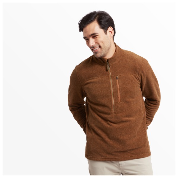 Sherpa - Rolpa Eco Zip Tee - Jerséis de forro polar
