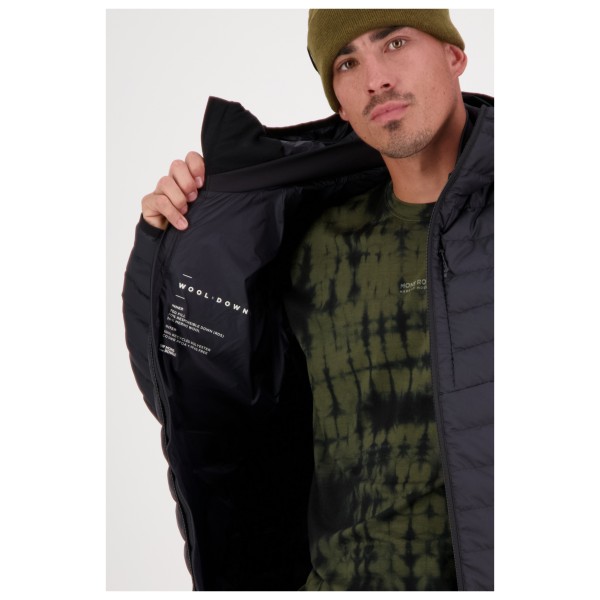 Mons Royale - Atmos Wool X Down Insulation Hood - Isoleringsjacka